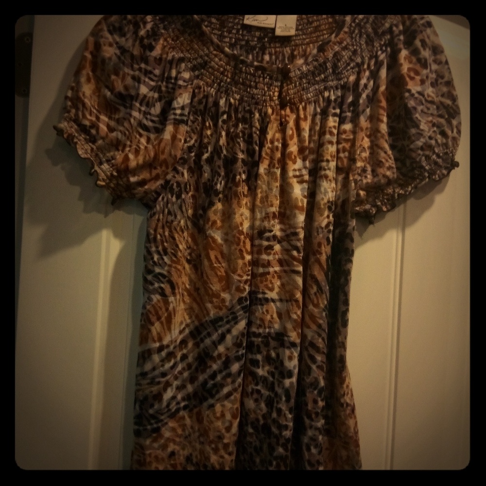 Animal print shirt